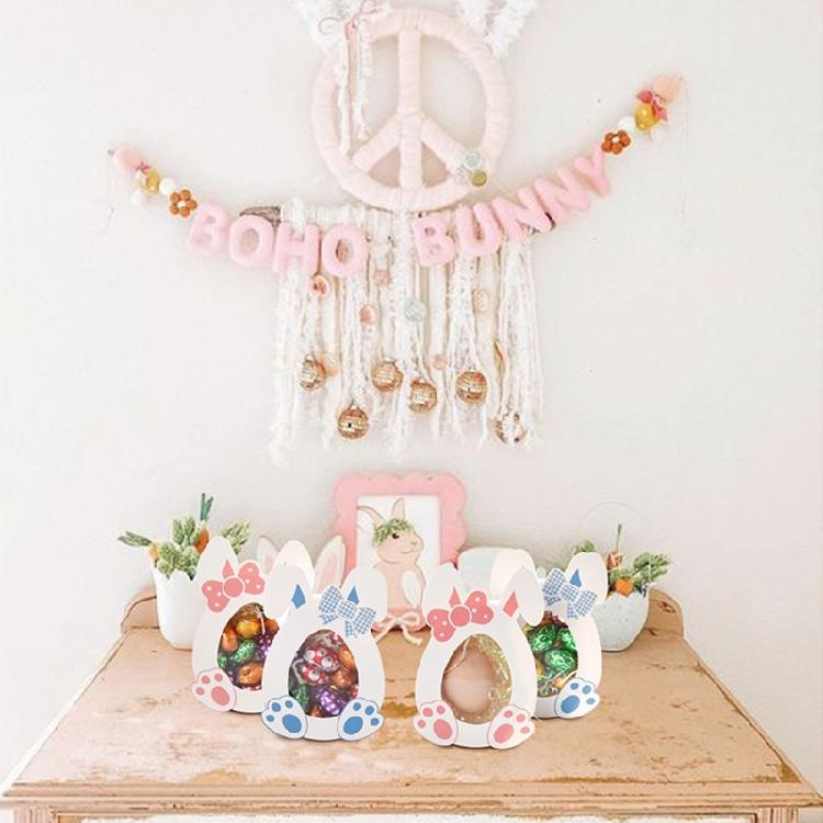 Pack of 10pcs Easter Snacks Box Convenient Creative Gift Storage Case