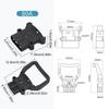 80A/160A/320A Forklift Battery Charging Industrial Plug DIN Series Male Female Connector Forklift Fast Connector