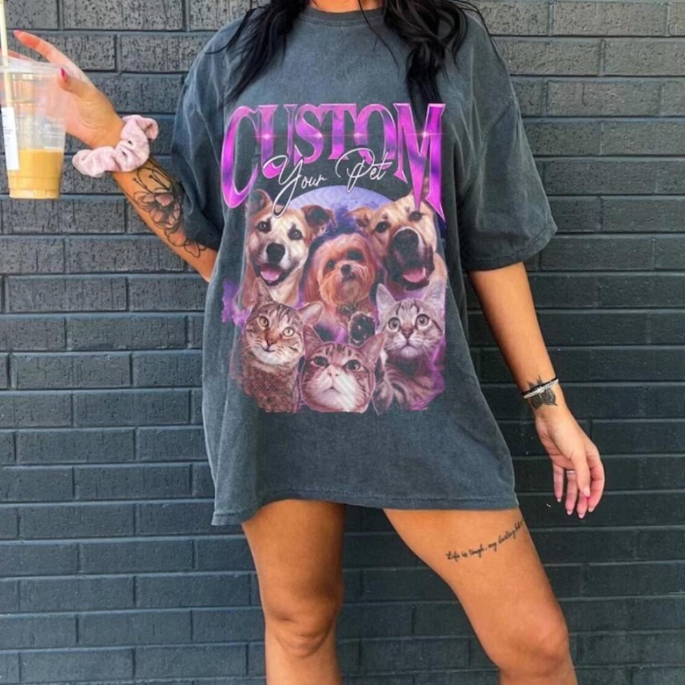 Vintage Custom Pet Rap Comfort Color Shirt Custom Pet Vintage Tee Vintage 90s Unisex T-Shirt XXL