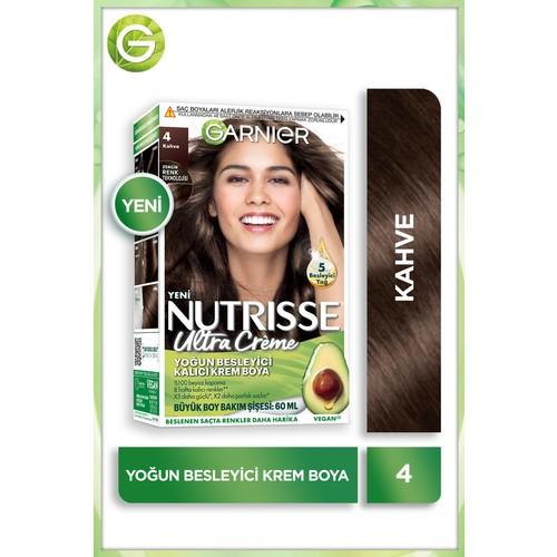 

Краска для волос Garnier Nutrisse 4 Коричневый
