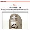 Women's Fashion Closed-Toe Slippers, Breathable, Stylish, Simple, Versatile, Soft and Comfortable Sandals
