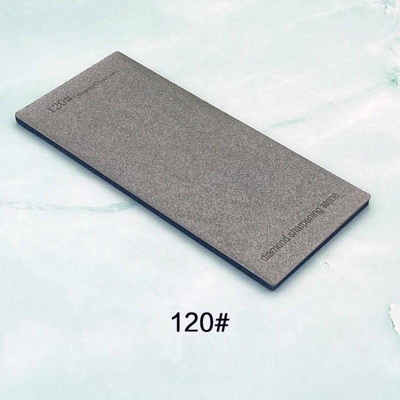 120/600/1500/3000 Grit Diamond Sharpening Stones Knife Sharpener Anti-skid Base Kitchen Knife Sharpening Tool Set Flake Plate