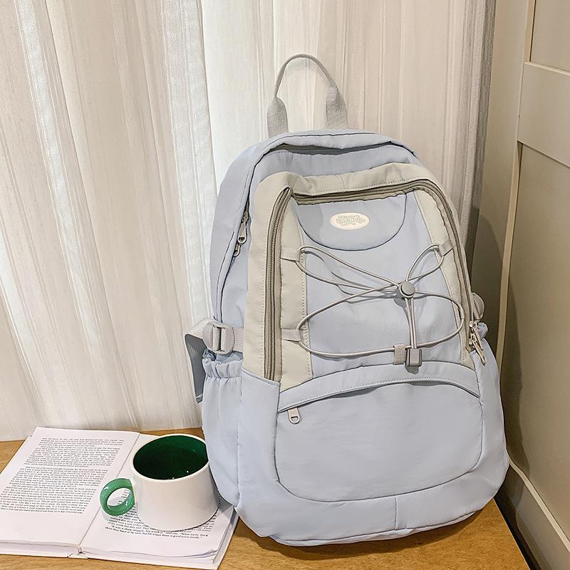 School bag girl junior high school student high school ins cute girl high value large capacity lightweight new backpack