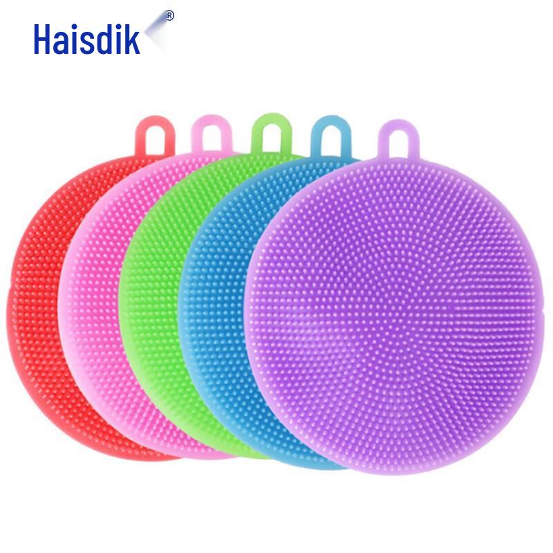 Haisidick Multi-functional Silicone Dish Brush