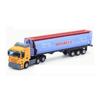1/48 Truck Trailer Diecast Truck Model with 12 Wheels Diecast Toy