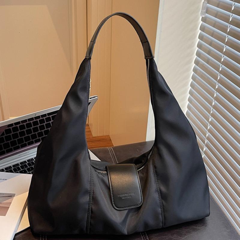 Hochwertige einseitige Achseltasche Damen Retro-Textur Große Kapazität Damen-Tasche Nischen-Tragetasche