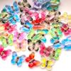 20 Exquisite and Colorful Butterfly Rhinestone Flat Back Scrapbook Decorations DIY Jewelry Earrings Home Decoration Accessories