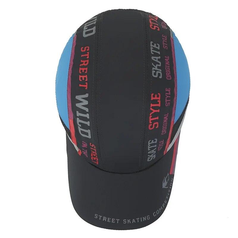 Summer Quick-drying Hat Men's Print Stitching Baseball Cap, Outdoor Sports Visor, Women's Tennis Hat, Adjustable Sun Hat