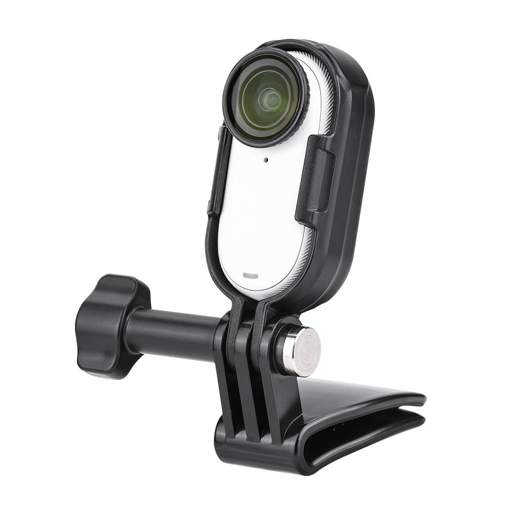 

Hat Clip Mount for Insta360 GO 3S/3 Action Camera ABS+PC Cap Clamp Holder A