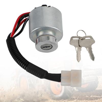 Interrupteur d'allumage 37410-59110 3741059110 pour Kubota B1550D B1750D avec 2 clés