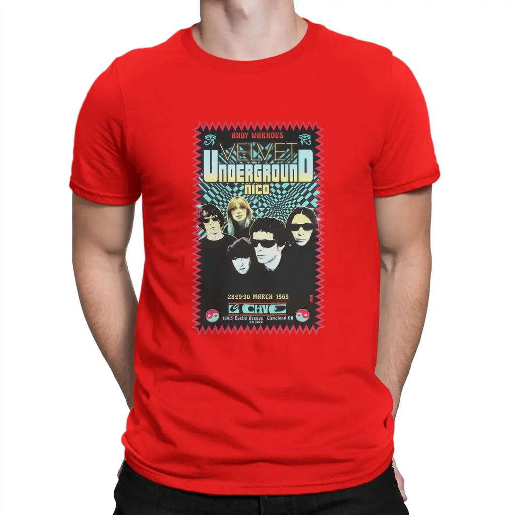 For Men Received Grammy Achievement Award Combination Collar Pure New The  Informal Arrival Velvet Underground Newest TShirt