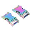4pcs 25x47mm Quick Release Clip Glossy Finish Belt Buckle Durable Metal Buckle  For DIY Craft