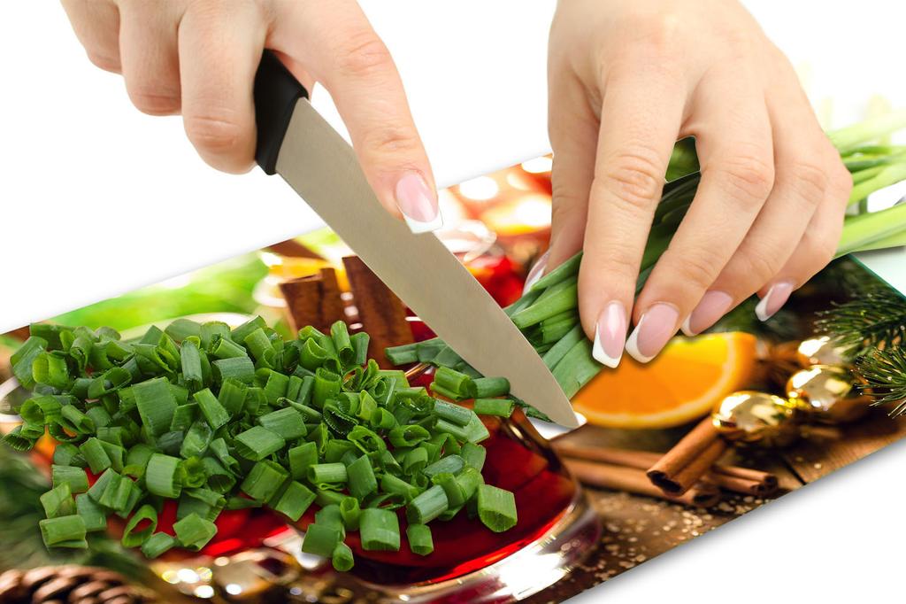 Glass Plate Cutting Board 52X30 Drink