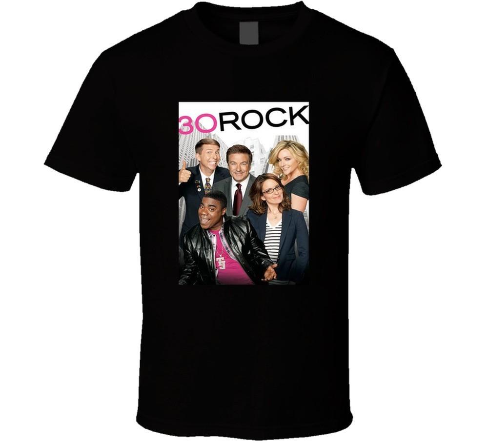 30 Rock Tv Show Tee Funny American Television Sitcom Fan T Shirt Unisex T-Shirt M