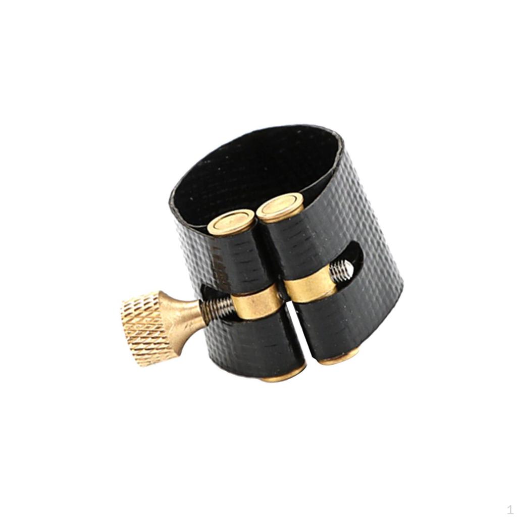 Alto Sax Artificial Leather Ligature Fastener for Sax, Clarinet ,Saxophone Accessory