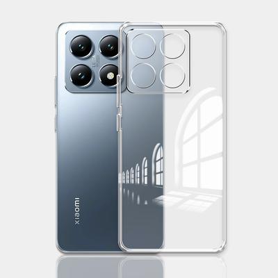 Für Xiaomi 14T Pro Hülle Klar Weich Silikon Transparent Bumper Handyhülle Für Xiaomi 14T Mi14T 2024 Klar Stoßfest Rückseite