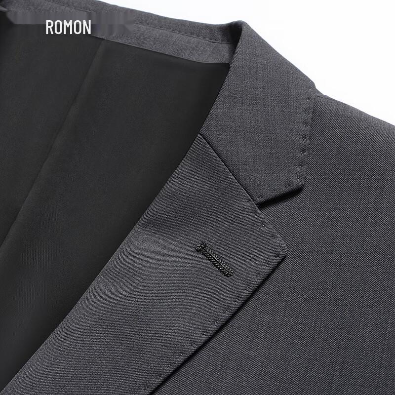 ROMON S Men's Wool Blend Business Suit
