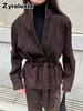 Long Sleeve Velvet Jacket for Women Autumn Winter Casual