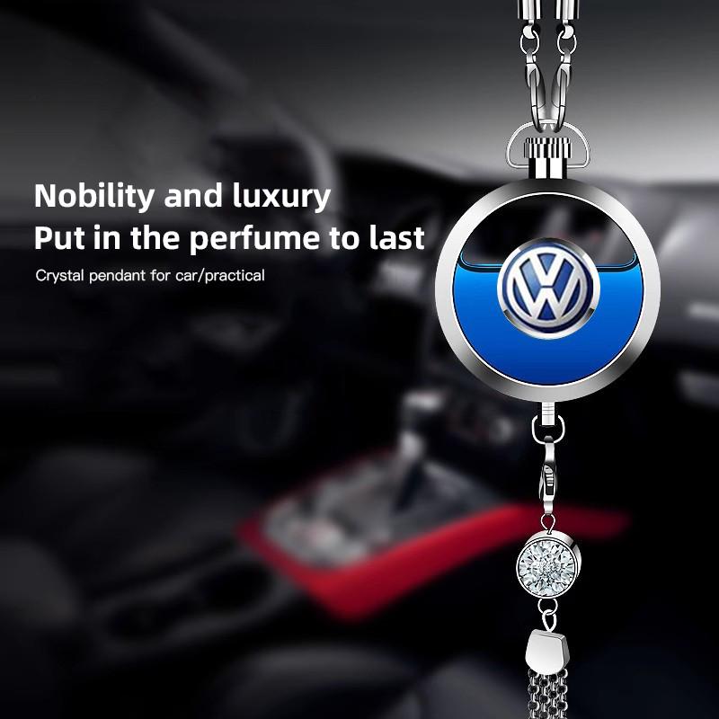 BIG1 XSGJ Car Sticker Car Perfume Pendant Air Freshener Hanging Diffuser For VW GTI Polo Golf MK6 MK7 Passat Tiguan CC T-ROC Arteon