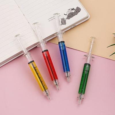 Spritze Nadelform Kugelschreiber Kreativer Nadelstift Büro Schule Schreibwaren Stift