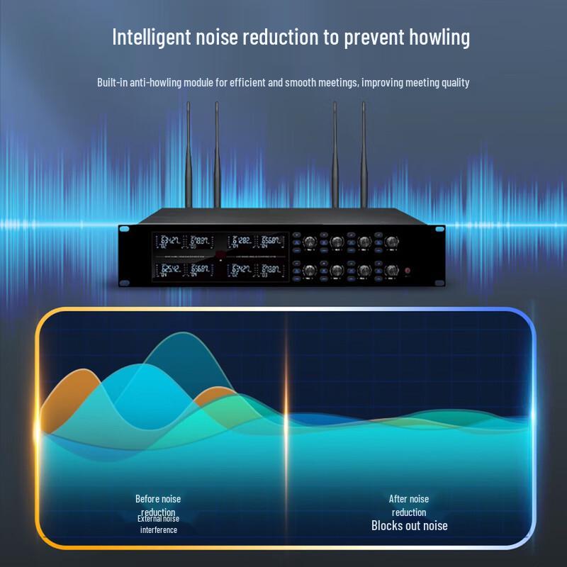 DAIPU DP-KW880 Wireless Conference Microphone System (CN version)