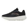Anta Lightweight Cushioning Low top Running Shoes Women's Black Gold White 122247715-3