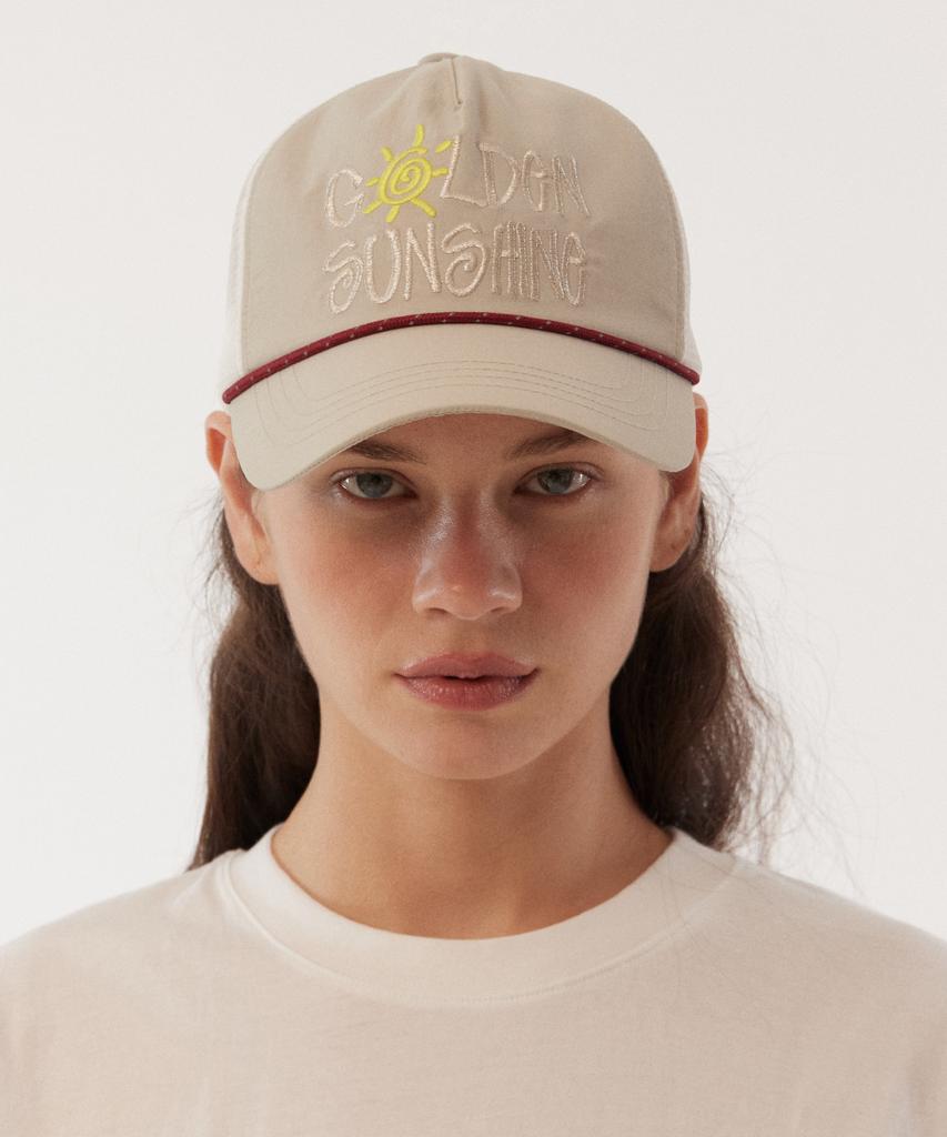 GOLDEN SUNSHINE Sunshine Trucker Cap_Grey