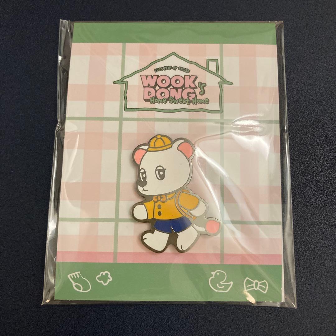 

[Б/У] Металлический значок Ukdong Дом милый дом Корея Поп-ап