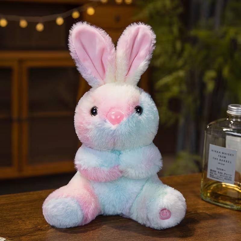 Soft Glow Bunny Plush Toy Cute and Adorable Stuffed Rabbit Perfect Gift for Children and Bunny Enthusiasts Easter Glow Feature