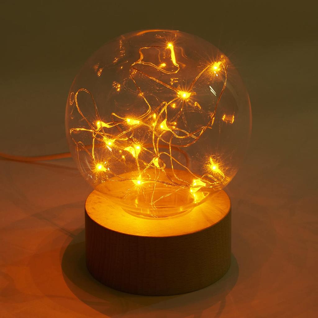 This enchanting dome-shaped LED light, measuring 10 x 10 x 13.5cm high, creates a relaxing and ambiance-filled room. Its soft, relaxing light is USB-p