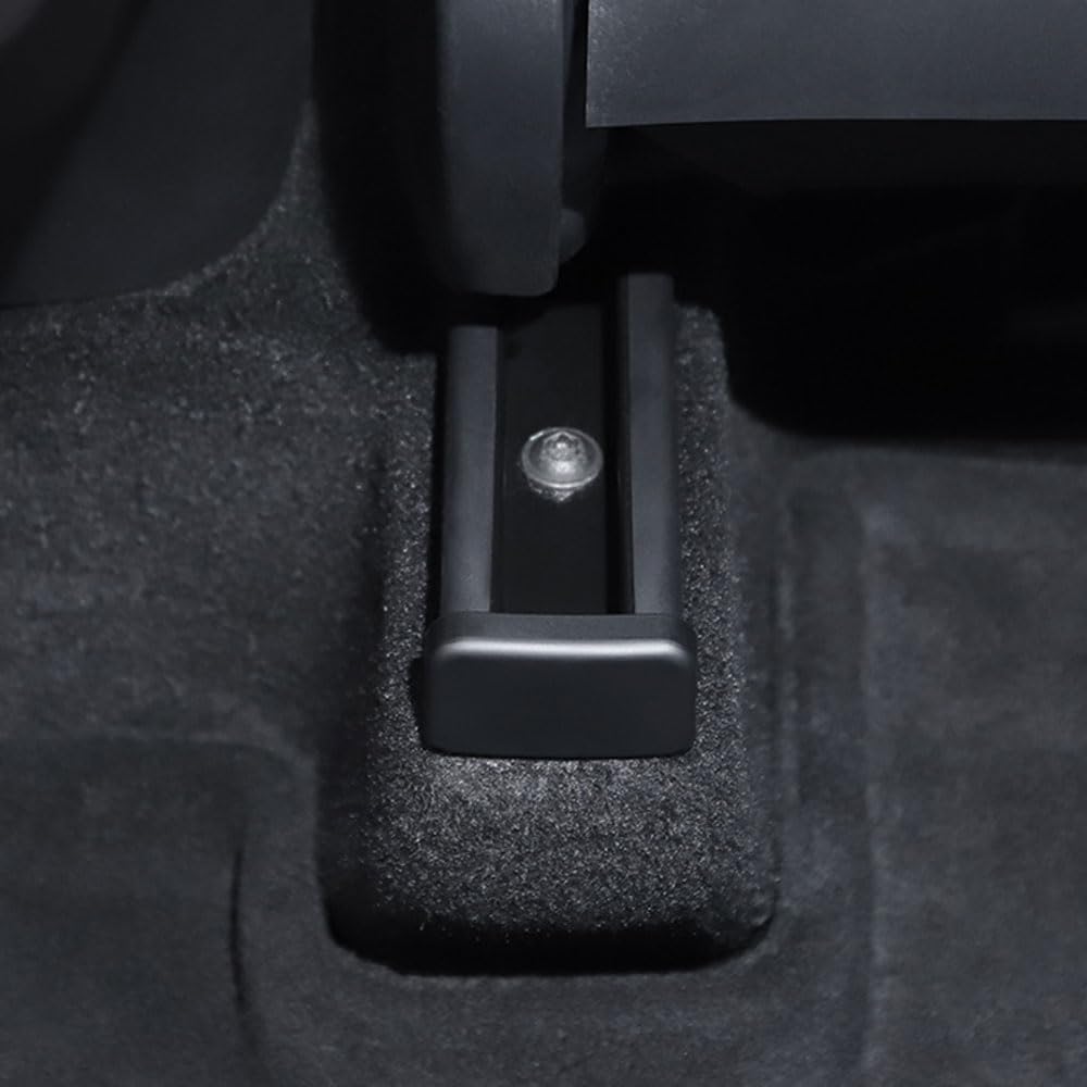 Rear Seat Slide Rail Plug Compatible with Tesla Model 3 Y 2017-2023, 4PCS Rear Seat Slide Rail Plug Rubber Protector Cover Replacement