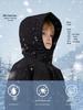 Men's & Kids' Water-Resistant Down Jacket, Thickened for Warmth - 90% Down, Outdoor Workwear, Trendy Winter Coats for Children and Toddlers.