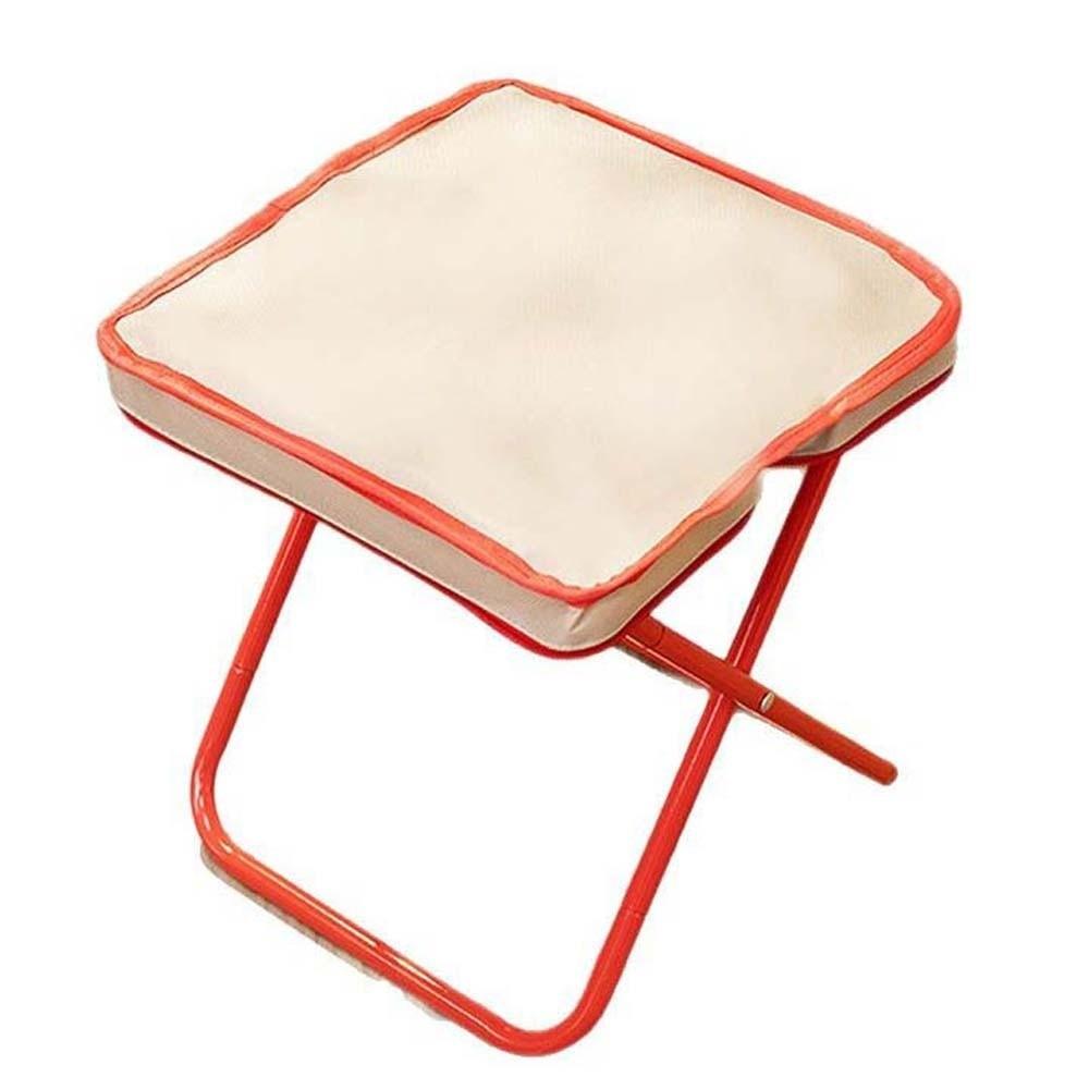 Oxford Cloth Portable Zipper Campstool Ultra-light Camp Chair Lightweight Folding Stool  Park