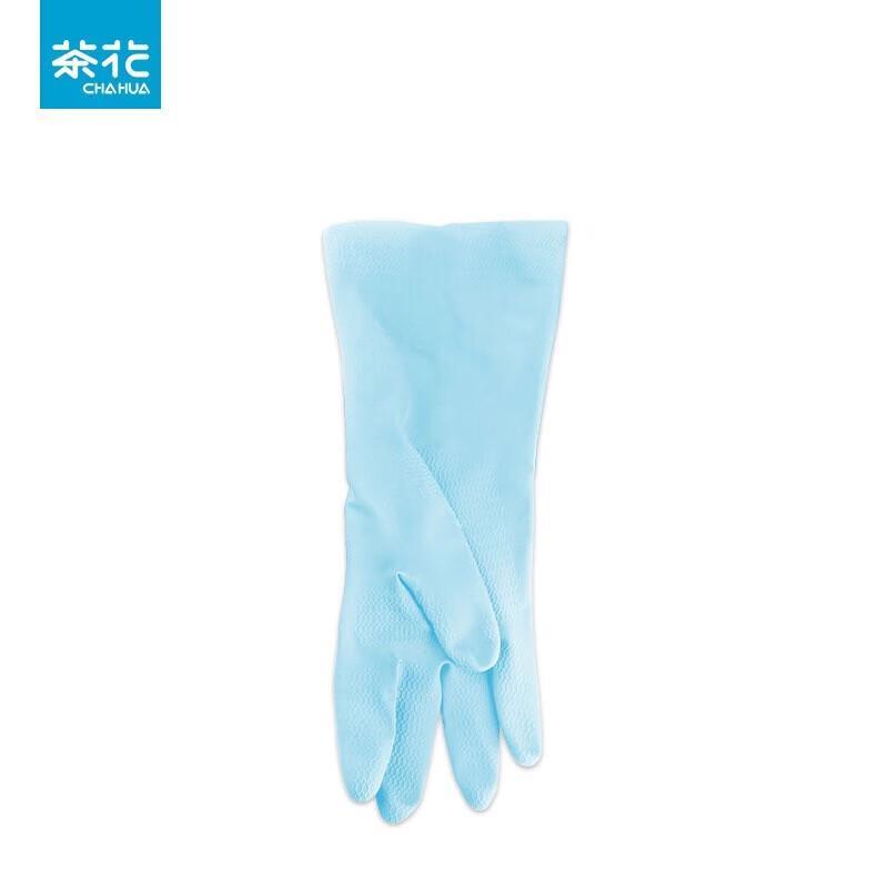 Tea Flower Durable Rubber Household Gloves