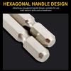 High Hardness 2-10Mm Twist Drill Bit Hex Shank Ultra-Short Hole Opener Stainless Steel Special Drill Wood Metal