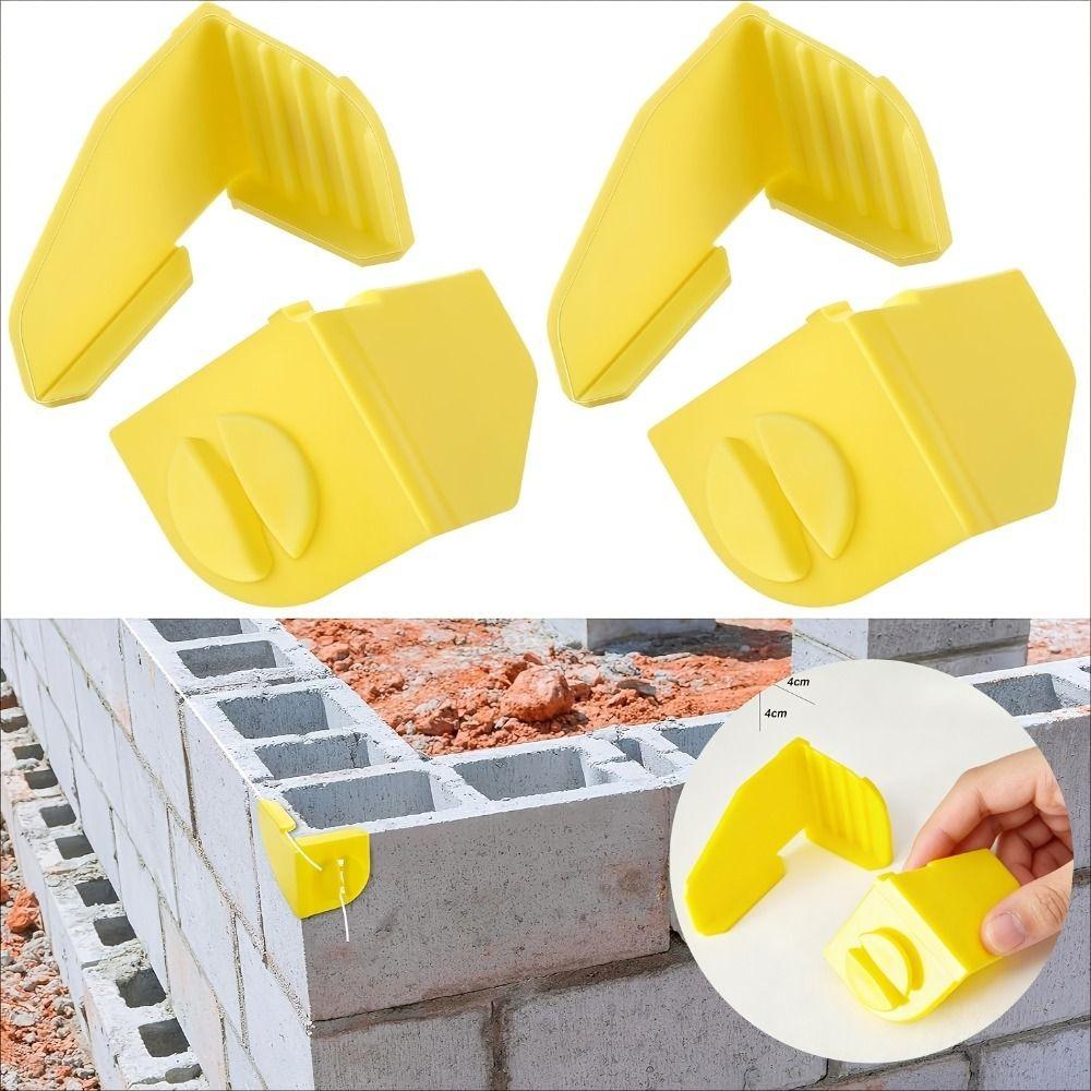 2Pcs Plastic Builders Line Anchor Reusable Masonry Tool Brick Line Anchor  Masonry Work