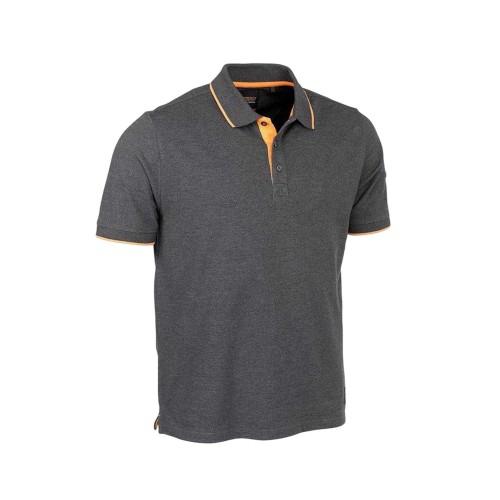 Worktough Mens Contrast Pique Polo Shirt