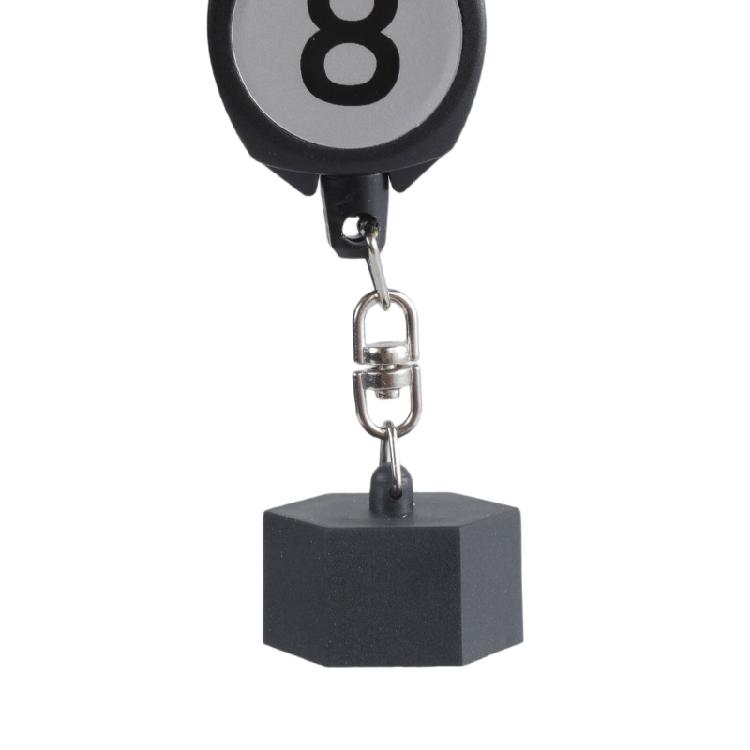 Retractable Billiards Snooker Pool Cue Chalks Holder  Pocket Tool Pool Chalks Holder with Retractable Buckle Enduring