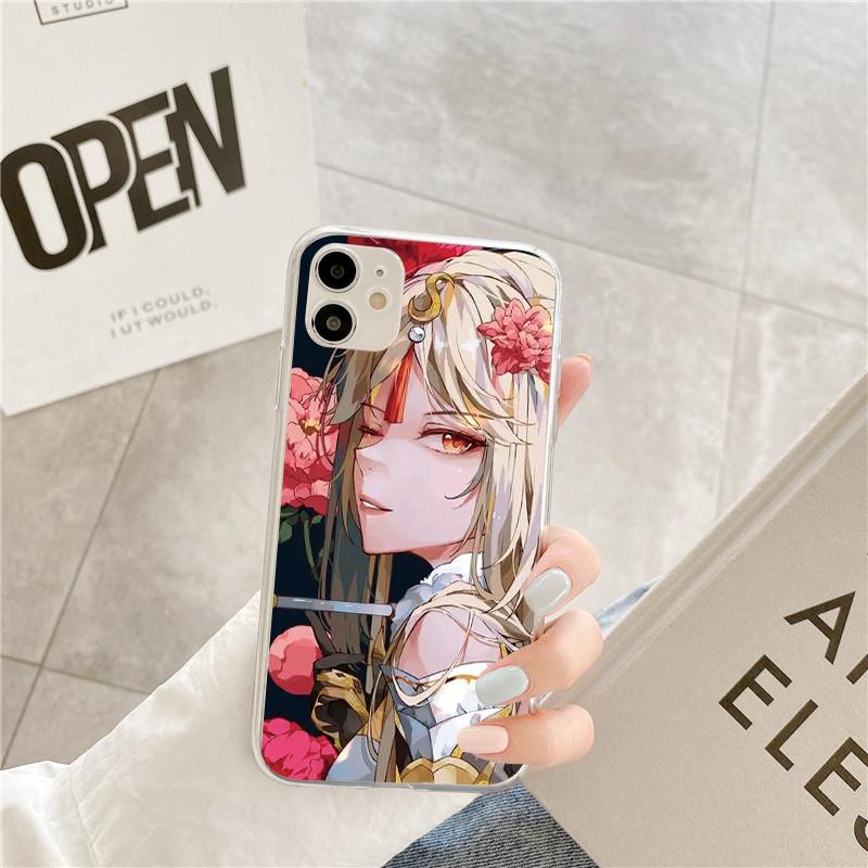 For Xiaomi Mi Redmi Note 9 9T 9C 9S 8 8T 10 5 7 Poco M3 F3 X3 NFC A3 12 11 11T 10T Pro 9a 10S Lite Genshin Impact Soft TPU Case