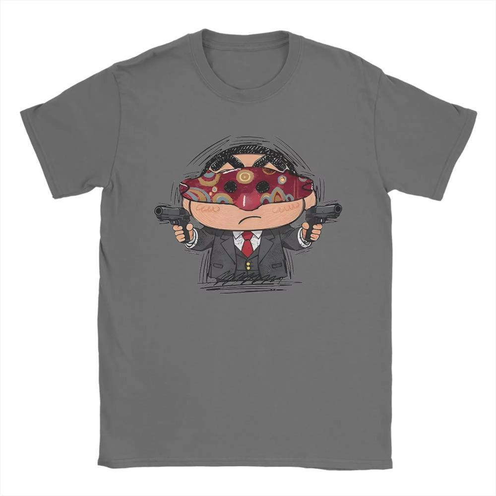Crayon Shin-Chans 100 Cotton T Shirt For Man Summer Japanese Cartoon Y2K Fun T Shirts Breathable Trendy Cool Tees Oversized Tops