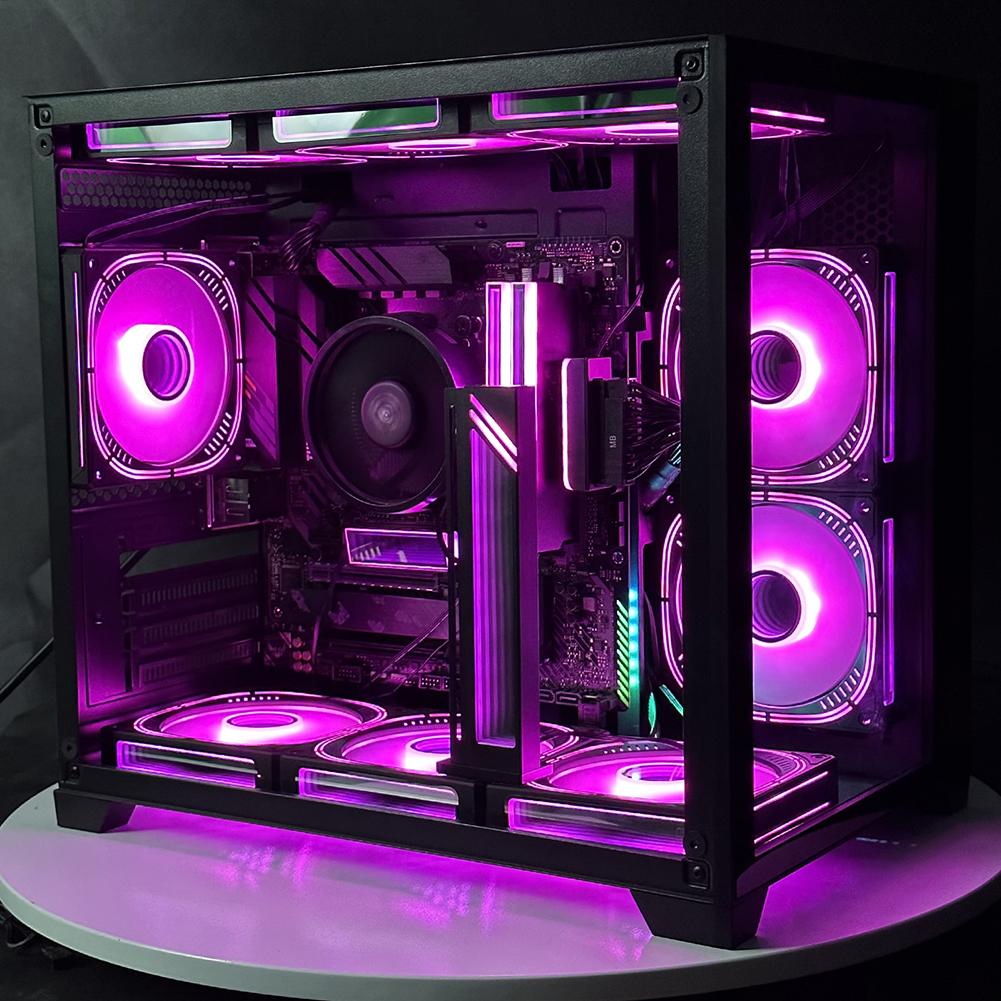 ARGB GPU Video Card Support Adjustable 5V 3PIN Graphics Video Card Holder Anti-drop Magnetic Anti-skid Base for Desktop Computer