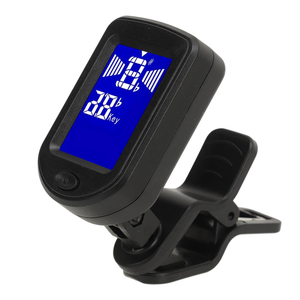 Digital Electronic Tuner Multifunctional High Accuracy Clip On String Instrument Tuning Device