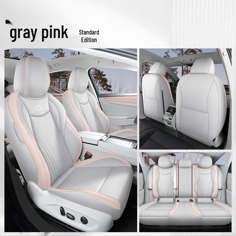 2024 VW ID.7 First Edition Leather Seat Covers - All-Season, Full Surround Design