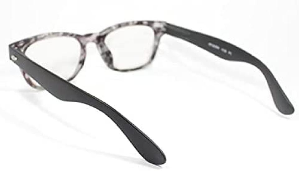 Bayline PC Blue Light Blocking Glasses Matte Camouflage Wellington PC1225A Camouflage Wellington [Bayline] / (Magnitude 1.50, Black)