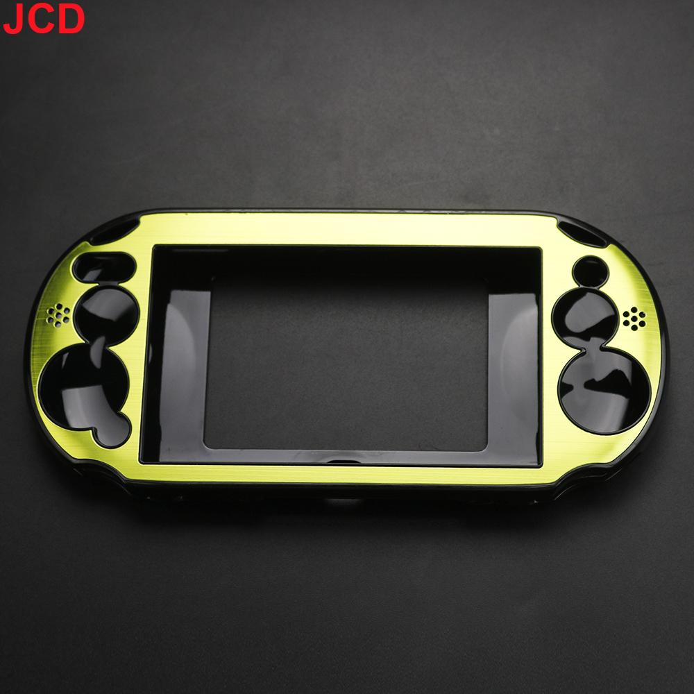 JCD 1 Sztuka Aluminiowa Metalowa Twarda Osłona Etui Skóra Powłoka Ochronna Dla Kontrolera PSV 2000 PS Vita 2000 PSV PCH-20 Akcesoria