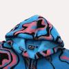 Fila Fusion X Marcelo Burlon Sherpa Warm Hooded Logo Jacket Unisex Jacket Blue Leopard-Print T11U148501F-BU