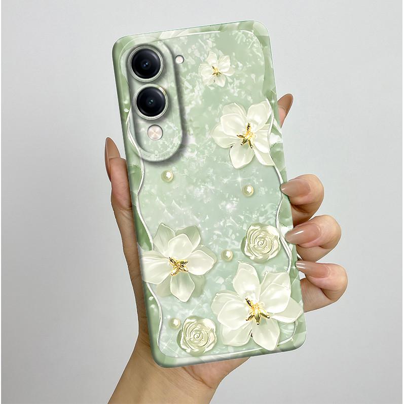 For Vivo Y04 Y29s 2025 Case Aesthetic Luxury Fashion Cute Soft Silicone Cover Shockproof Fundas For Vivo Y29S 5G Y 04 Phone Case