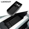LUCKEASY pour Polestar 4 2026-2026 Boîte de rangement pour voiture Plateau de rangement Accessoires d'intérieur Organisateur pour console centrale et accoudoir