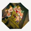 Dwarfs, Fantasy Automatic Opening and Closing Umbrella - 8 Ribs Portable Folding Umbrella with Plastic Handle, Suitable for Leisure and Hall