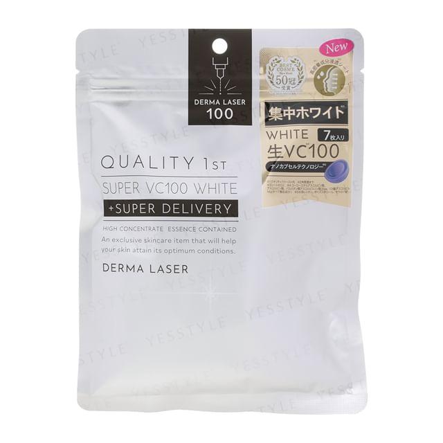Quality First - Derma Laser Super VC100 White Mask 7 pcs